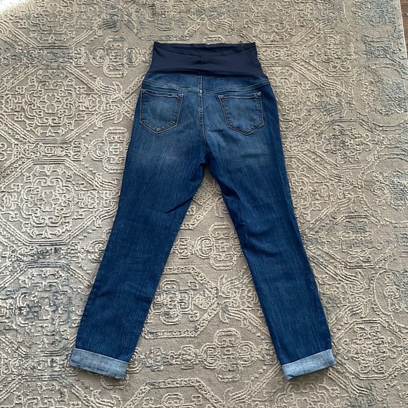 Old Navy Maternity Skinny Full Panel Jeans Size 10 Long - Picture 2 of 2